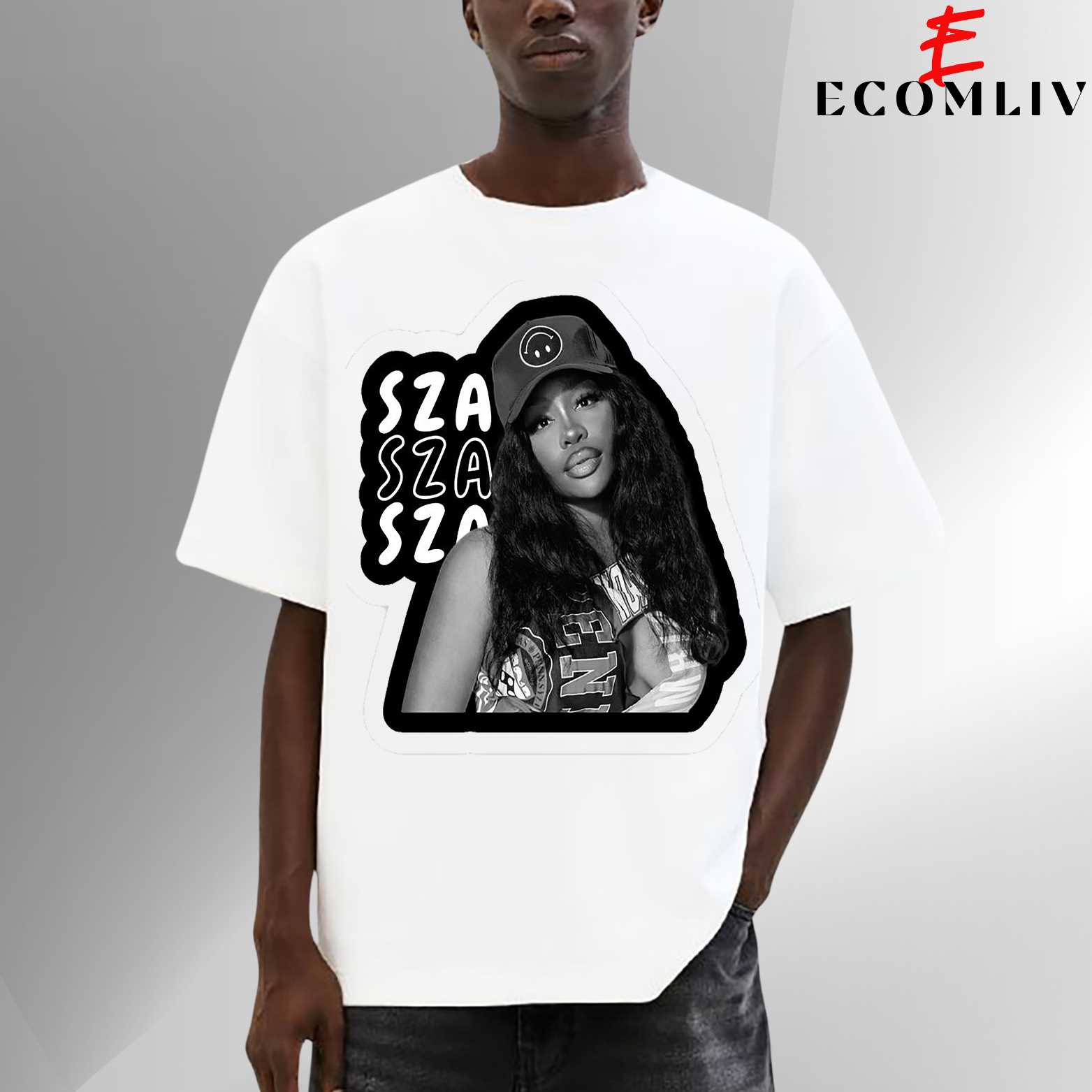 Sza R&b Music Tee, Unisex Graphic Fan Viral T-Shirt